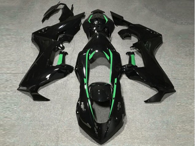 Fodera Nera Lucida & Verde Foresta 17-23 CBR1000RR Carene Moto