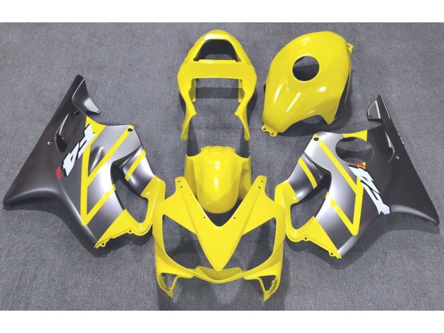 Giallo & Argento Opaco 01-03 CBR600 F4i Carene Moto
