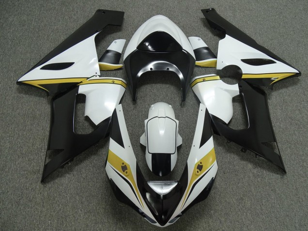 Giallo Bianco & Nero 05-06 ZX6R Carene Moto