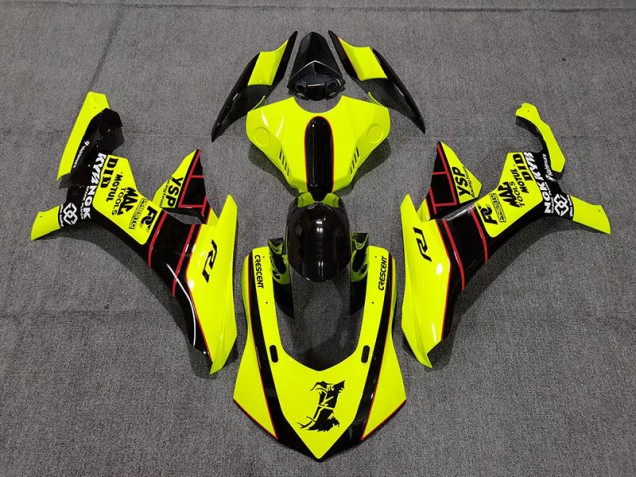 Giallo Floro & Nero 15-19 R1 Carene Moto