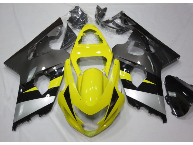 Giallo & Grigio 04-05 GSXR 600-750 Carene Moto