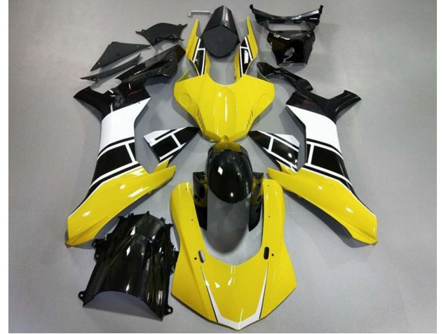 Giallo Lucido Bianco & Nero 15-19 R1 Carene Moto