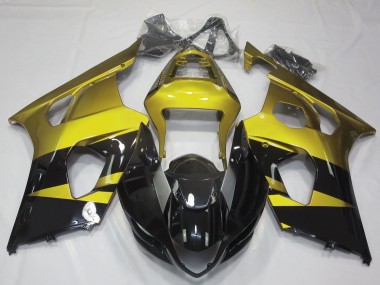 Acquista Giallo Lucido & Nero 03-04 GSXR 1000 Carene Moto