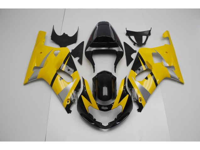 Giallo & Nero 01-03 GSXR 600-750 Carene Moto