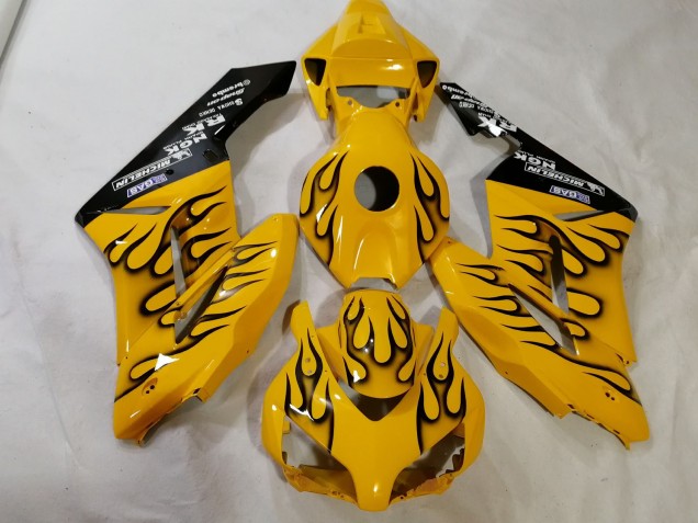 Giallo Personalizzato Fiamma 12-16 CBR1000RR Carene Moto