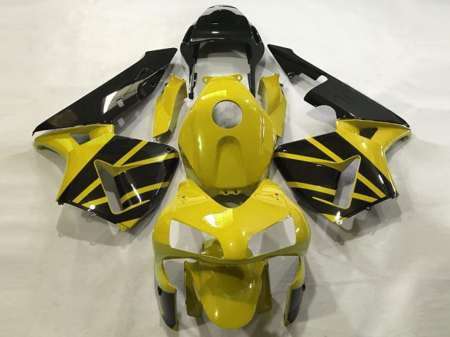 Giallo Senape & Nero Lucido 03-04 CBR600RR Carene Moto