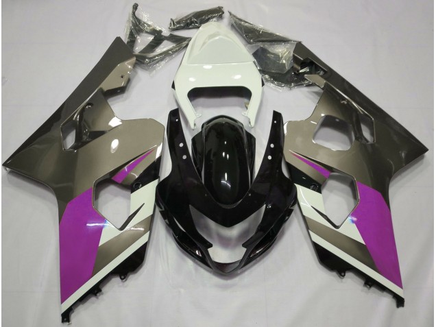 Grigio Lucido 04-05 GSXR 600-750 Carene Moto