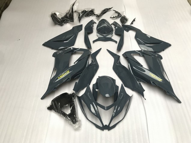 Grigio Lucido 13-18 ZX6R Carene Moto
