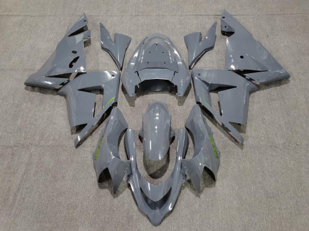 Grigio Lucido & Verde 04-05 ZX10R Carene Moto