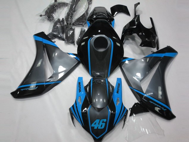Grigio Motul & Azzurro 08-11 CBR1000RR Carene Moto