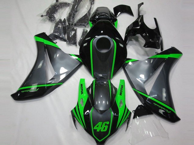 Grigio Motul & Verde 08-11 CBR1000RR Carene Moto