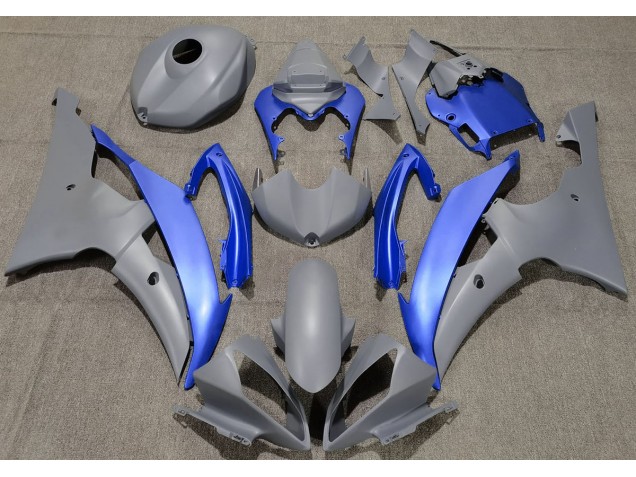 Grigio Opaco & Blu 08-16 R6 Carene Moto