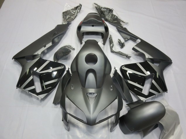 Grigio Opaco & Nero 05-06 CBR600RR Carene Moto