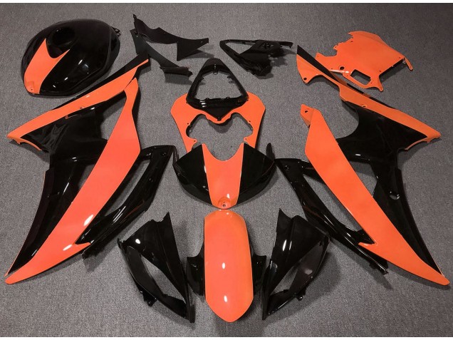 Haute Visibilité Orange 08-16 R6 Carene Moto