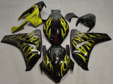 Acquista Jaune Flamme 08-11 CBR1000RR Carene Moto