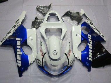 Acquista Jordan Bleu Et Blanc 00-02 GSXR 1000 Carene Moto