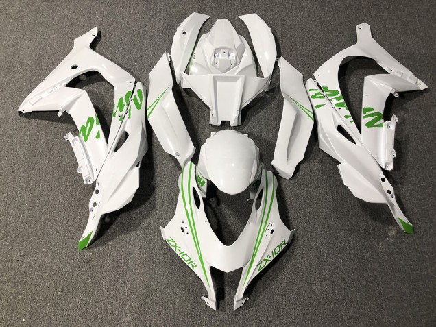 Kawi Bianco Verde Perla 16-19 ZX10R Carene Moto