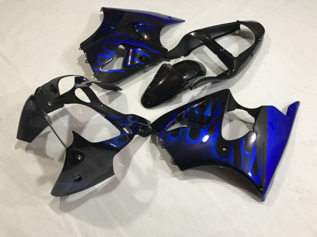 Kit Blu Fiamma 00-02 ZX6R Carene Moto