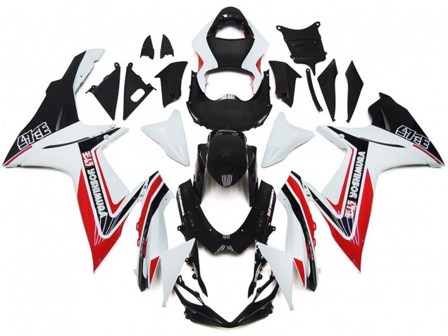 Kit Stile Personalizzato Rosso 11-24 GSXR 600-750 Carene Moto
