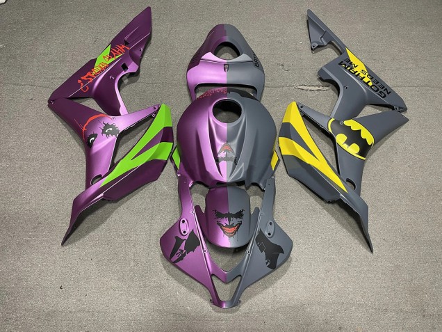 L'Uomo Pipistrello Contro Il Joker Matte 07-08 CBR600RR Carene Moto