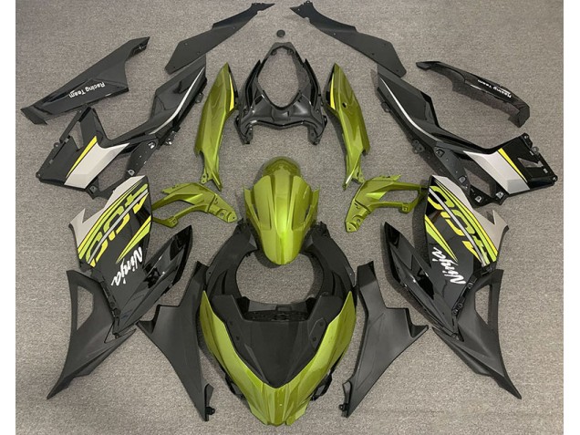 Liquido Giallo & Grigio 18-23 Ninja 400 Carene Moto