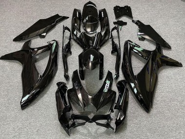 Acquista Loghi Lucidi In Bianco & Nero 08-10 GSXR 600-750 Carene Moto