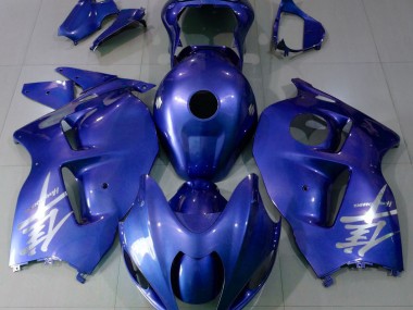 Acquista Logo Blu Lucido & Argento 97-07 GSXR 1300 Carene Moto
