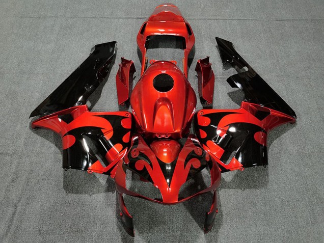 Lucentezza Arancione Intenso 03-04 CBR600RR Carene Moto