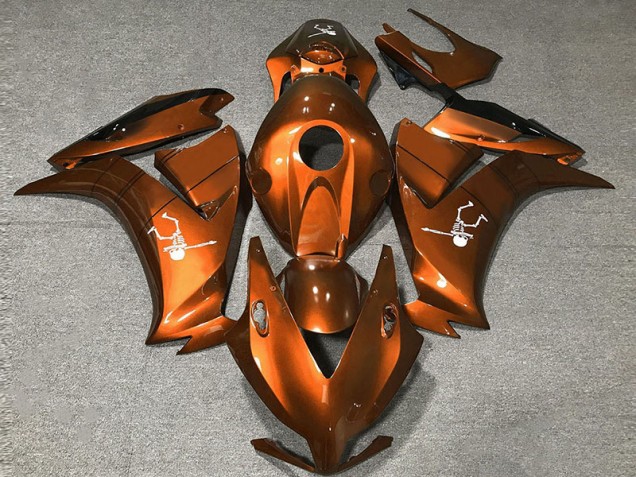 Lucentezza Arancione Intenso 12-16 CBR1000RR Carene Moto