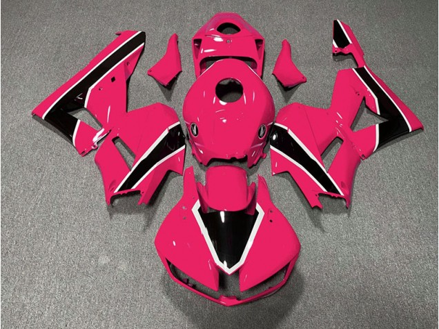 Lucentezza Rosa Brillante & Nero 13-23 CBR600RR Carene Moto