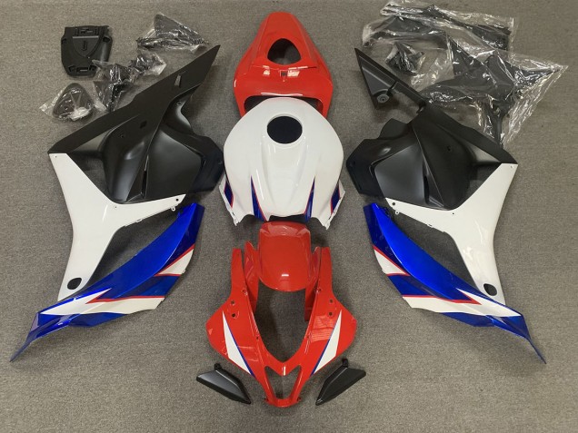 Lucido Rosso Blu & Bianco 09-12 CBR600RR Carene Moto