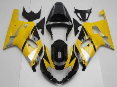 Acquista Carena Moto Suzuki GSXR 600/750 2001-2003 - Giallo Argento Nero Lucido