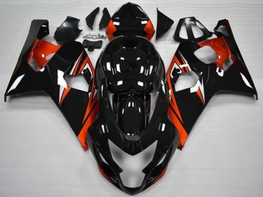 Acquista Carena Moto Suzuki GSXR 600/750 2004-2005 - Nero Lucido Rosso Banda