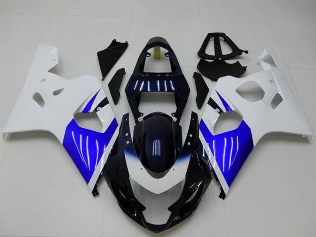Acquista Kit Carena Moto ABS Suzuki GSXR 600/750 2004-2005 - Bianco Blu Nero