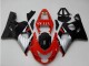 Acquista Carena Moto Suzuki GSXR 600/750 2004-2005 - Rosso Argento Nero