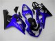 Acquista Carena Moto Suzuki GSXR 600/750 2004-2005 - Blu Nero Lucido