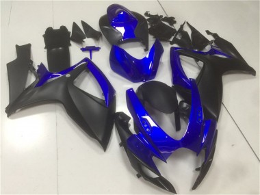 Acquista Carena Moto Suzuki GSXR 600/750 2006-2007 - Blu Nero Opaco