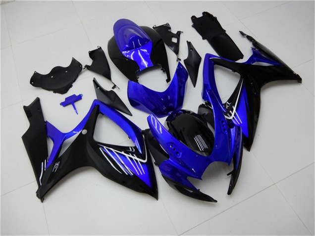 Acquista Carena Moto Suzuki GSXR 600/750 2006-2007 - Blu Nero Lucido