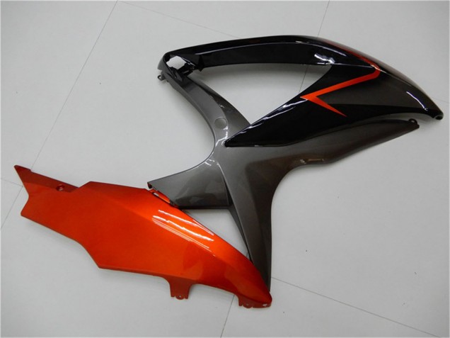 Acquista Carena Moto Suzuki GSXR 600/750 2008-2010 - Arancia Grigio Nero Lucido