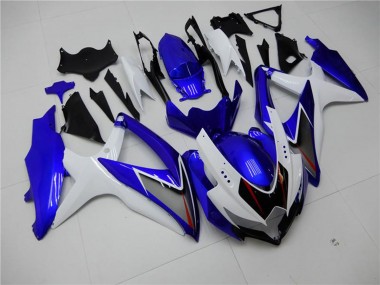 Acquista Carena Moto Suzuki GSXR 600/750 2008-2010 - Bianco Blu Nero Rosso Linea