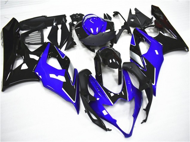 Acquista Kit Carena Moto Suzuki GSXR 1000 2005-2006 - Blu Nero