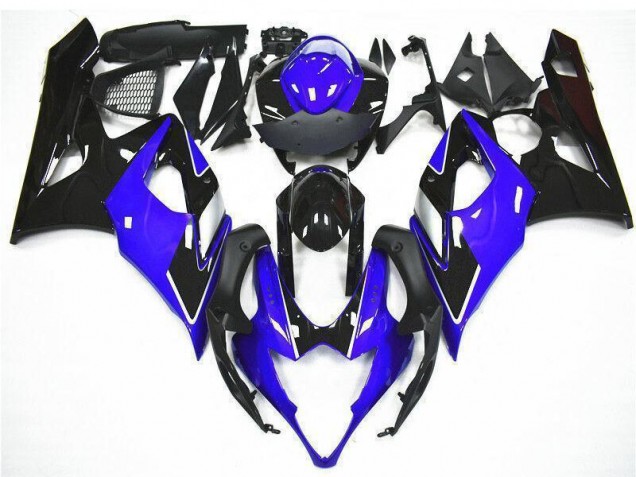 Acquista Kit Carena Moto Suzuki GSXR 1000 2005-2006 - Blu Nero