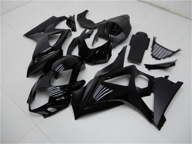 Acquista Carena Moto Suzuki GSXR 1000 2007-2008 - Nero Lucido Nero Opaco No Decal