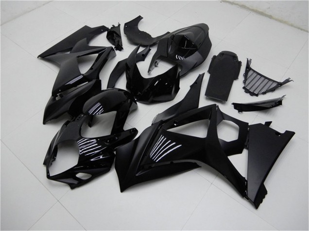 Acquista Carena Moto Suzuki GSXR 1000 2007-2008 - Nero Lucido Nero Opaco No Decal