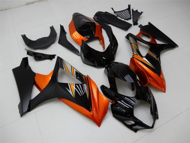 Acquista Carena Moto Suzuki GSXR 1000 2007-2008 - Arancia Nero