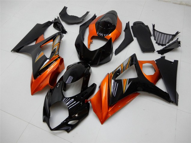 Acquista Carena Moto Suzuki GSXR 1000 2007-2008 - Arancia Nero