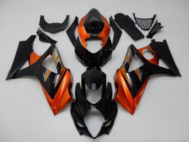 Acquista Carena Moto Suzuki GSXR 1000 2007-2008 - Arancia Nero