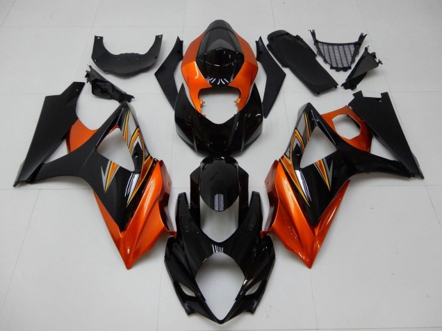 Acquista Carena Moto Suzuki GSXR 1000 2007-2008 - Arancia Nero