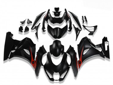 Acquista Carena Moto Suzuki GSXR 1000 2017-2024 - Nero Rosso