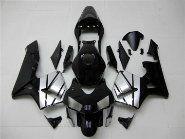 Acquista Carena Moto Honda CBR600RR 2003-2004 - Argento Nero Lucido Banda